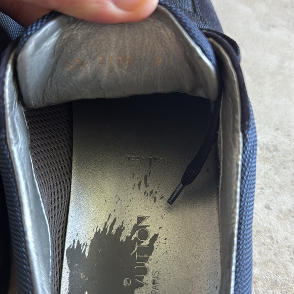 Louis Vuitton LV sneakers navy - Picture 5 of 7